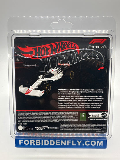 Hot Wheels Red Line Club RLC 2025 Formula 1 Vehicle and Wheels Set