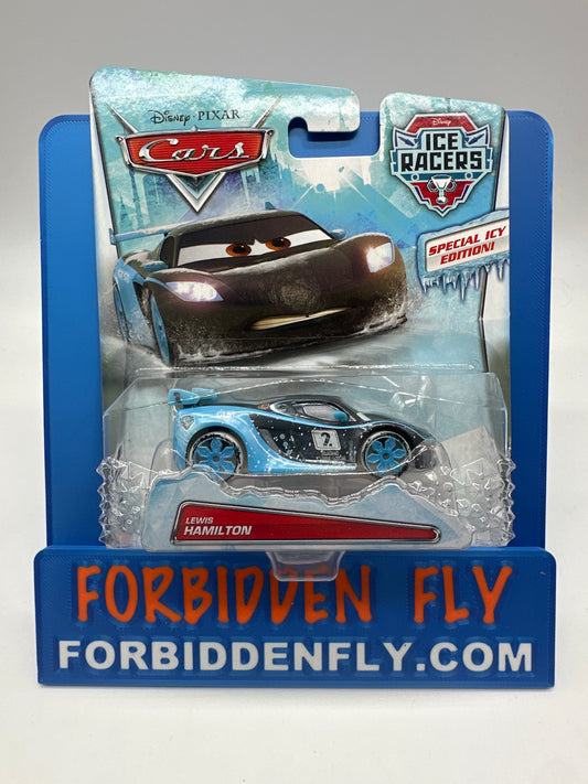 Disney Pixar Cars Movie - 2015 Ice Racers Series (“Icy Edition” Card) - Lewis Hamilton