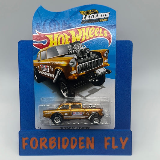 Hot Wheels 2020 Legends Tour Exclusive - Gold ‘55 Chevy Bel Air Gasser