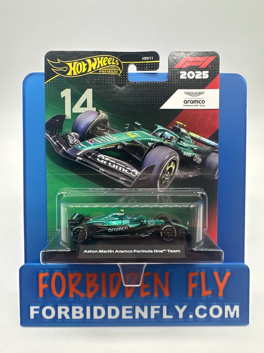 Hot Wheels 2025 Formula 1 Premium Series - Aramco Racing Formula One Team #14 - Fernando Alonso
