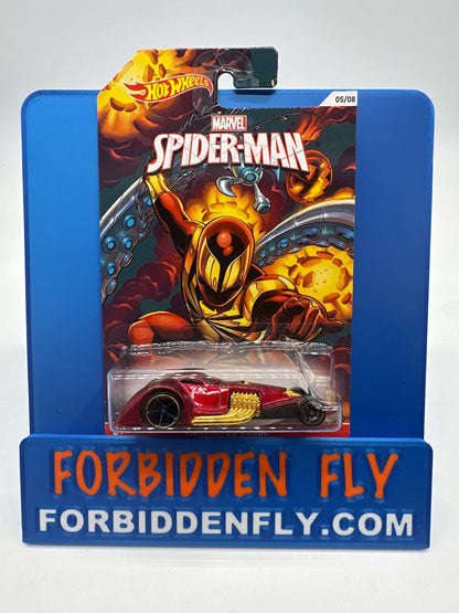 Hot Wheels - 2013 Wal Mart Exclusive Marvel Spider-Man Series - Complete Set of 8