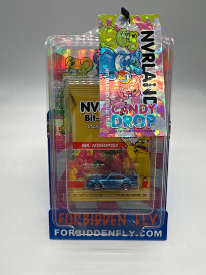 NVRLand Collectibles - 2023 WhatNot Candy Drop Release Car - Porsche 911 RWB - Bit-O-Money - Mr. Monopoly