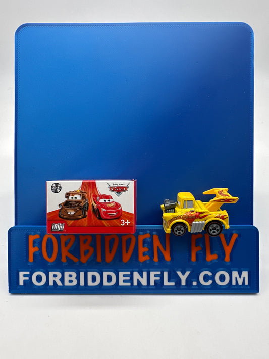 Disney Pixar Cars Movie Metal Mini Racers - 2024 Series 2 #14 - Hot Rod Mater (Unopened)