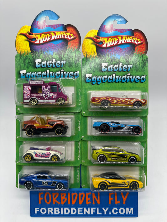 Hot Wheels - 2010 Easter Eggsclusives Series - Complete Set of 8
