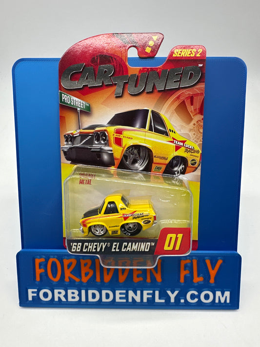 CarTuned - Walgreens Exclusive - Series 2 - #1 - Yellow ‘68 Chevy El Camino