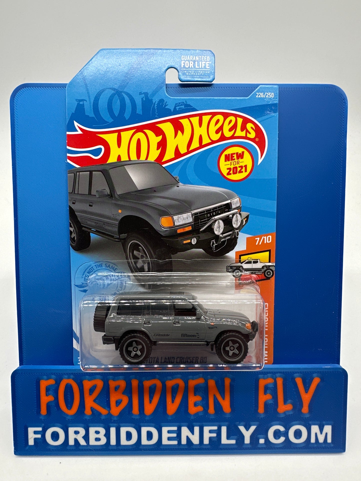 Hot Wheels 2021 Mainline - Toyota Land Cruiser - Gray