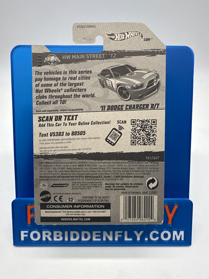 Hot Wheels Super Treasure Hunt - 2012 Q Case - ‘11 Dodge Charger R/T