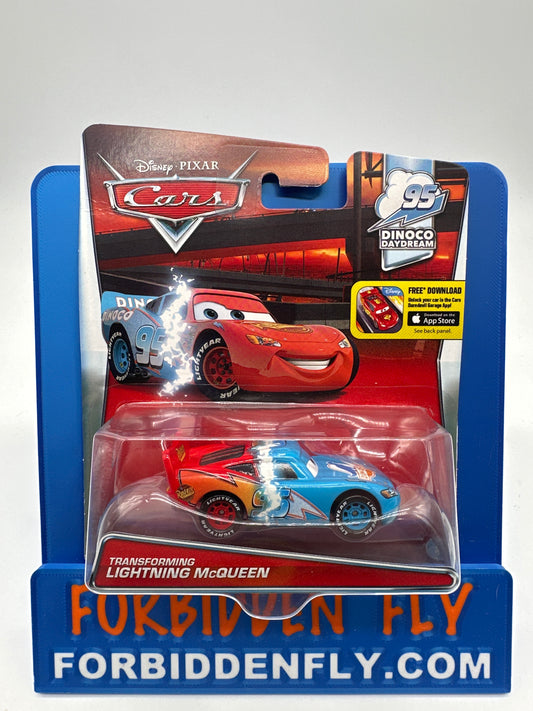 Disney Pixar Cars Movie - Dinoco Daydream Series - Transforming Lightning McQueen
