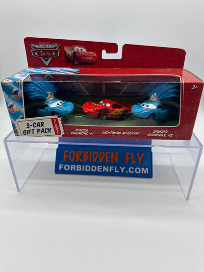 Disney Pixar Cars Movie - Race O Rama Series - Dinoco Showgirls 3 Car Gift Pack Set