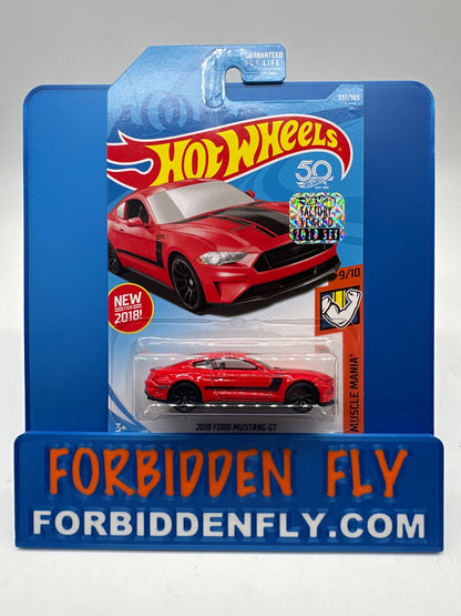 Hot Wheels Mainline - Factory Stickered 2018 - 2018 Ford Mustang GT - Lot Of 2