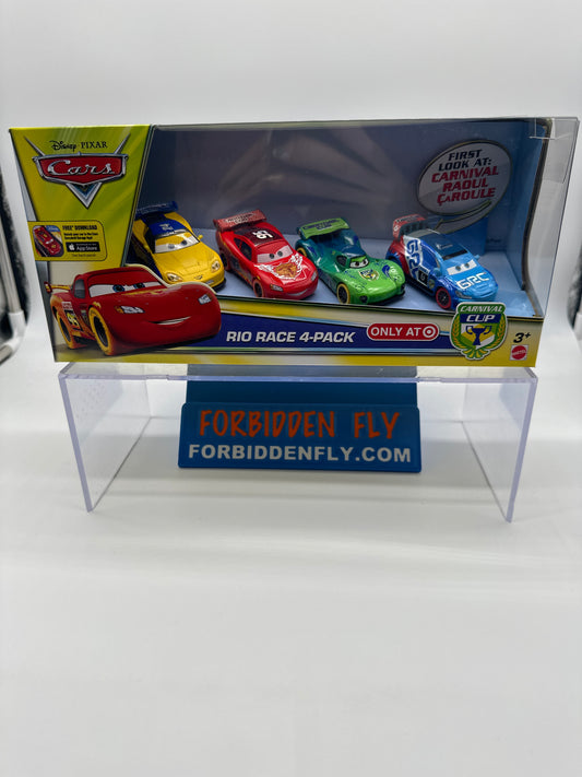Disney Pixar Cars Movie - Target Exclusive Carnival Cup Series - Rio Race 4 Pack Set