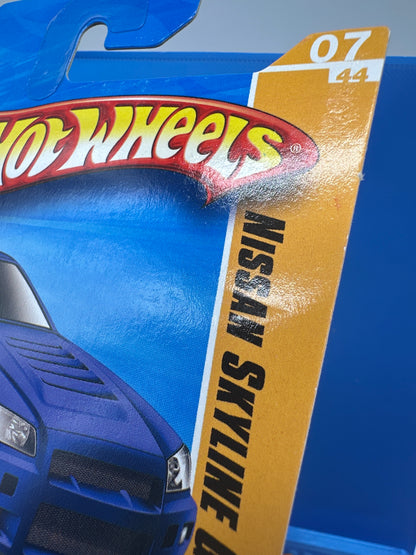 Hot Wheels Mainline - 2010 New Models - Nissan Skyline GT-R (R34) - Blue