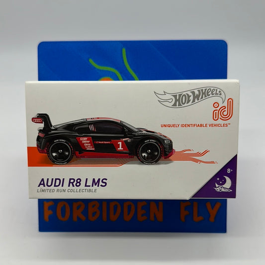 Hot Wheels Boxed Series 1 ID Car - Nightburnerz - Audi R8 LMS - Black