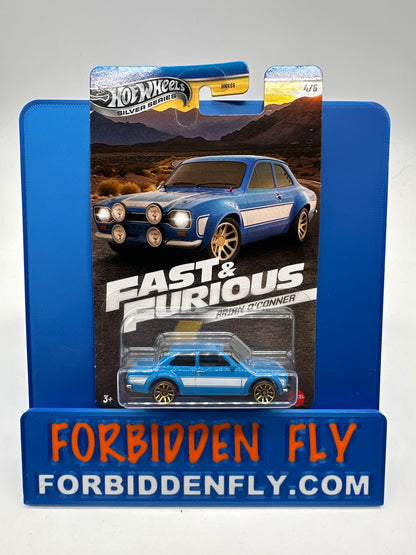 Hot Wheels 2025 Silver Series - Wal Mart Exclusive - Fast & Furious Brian O’Conner Series - Complete Set Of 5