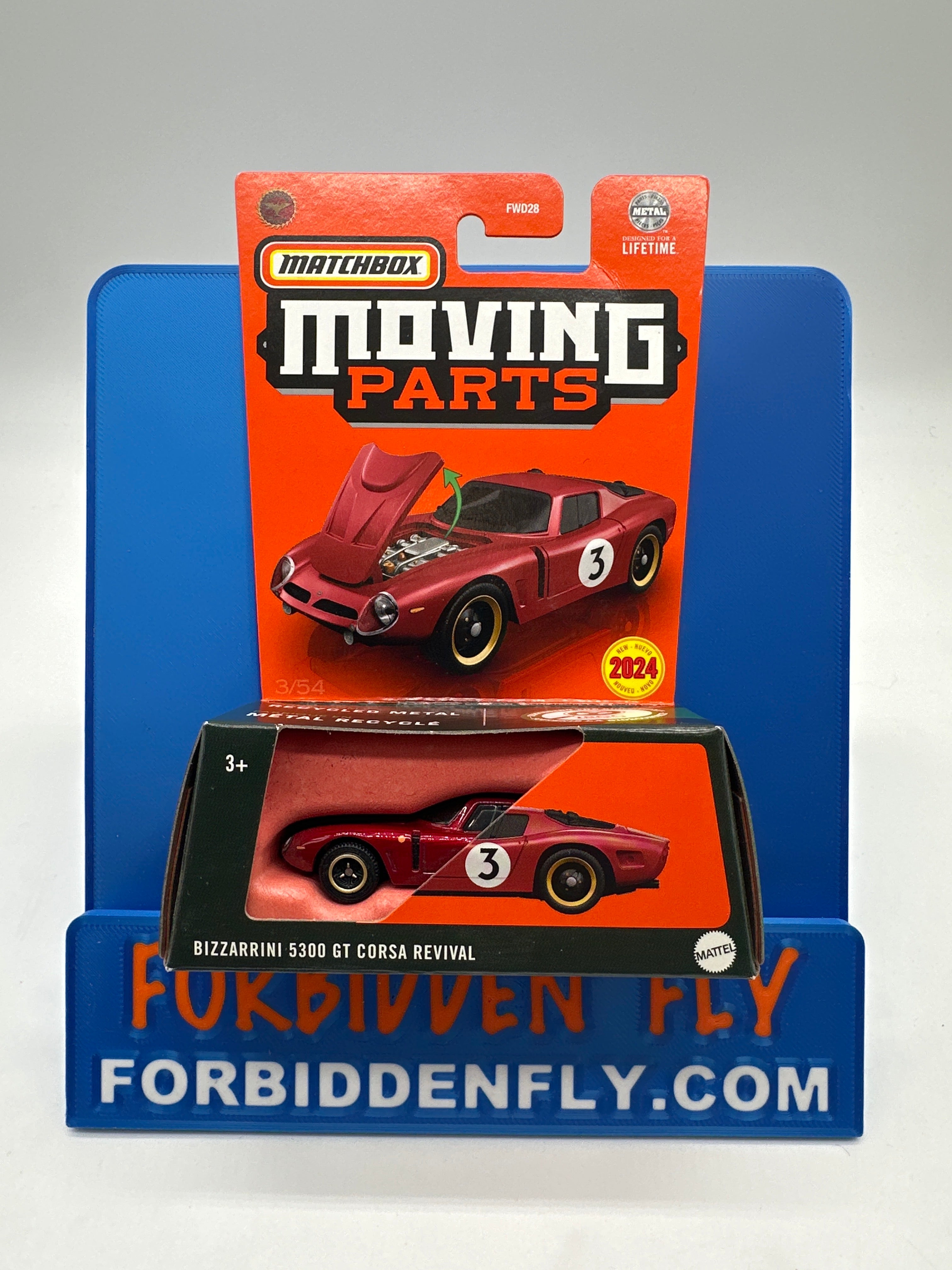 Matchbox Moving Parts Series 2024 - Bizzarrini 5300 GT Corsa