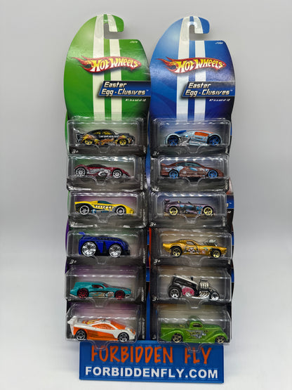 Hot Wheels - 2005 Easter Egg-Clusives Series - Complete Set of 12