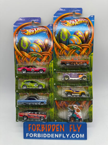 Hot Wheels - 2013 Easter Eggsclusives Series - Complete Set of 8