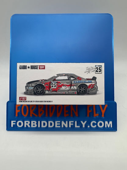 Kaido House (x MiniGT) - Regular #197 - KHMG Nissan Skyline GT-R (R34) Kaido Star Racing V1