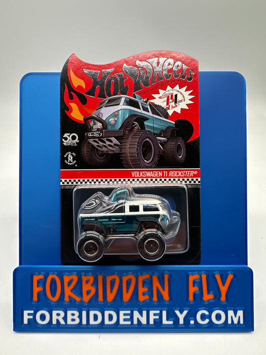 Hot Wheels RLC Red Line Club - 2018 Release - Blue Volkswagen T1 Rockster