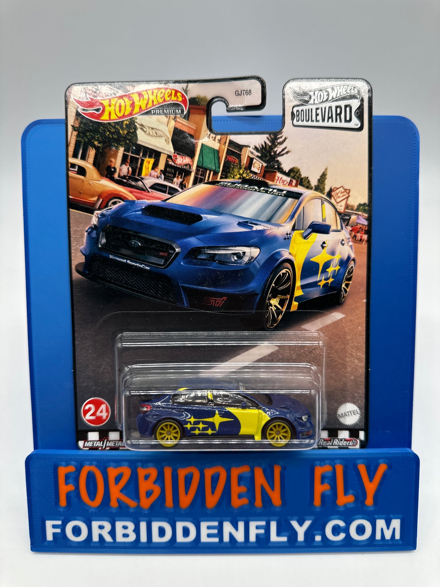 Hot Wheels Boulevard Single - #24 - 2019 Subaru WRX STI
