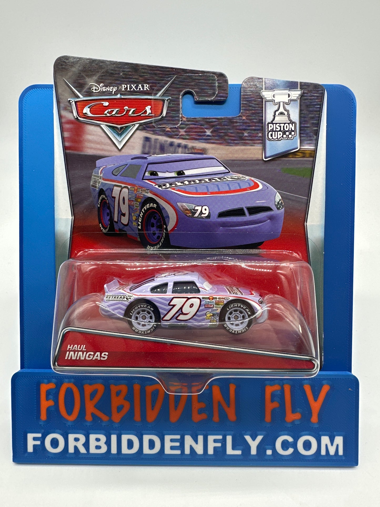 Disney Pixar Cars Movie - Piston Cup Series - Haul Inngas (Retread #79)