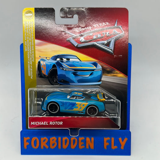 Disney Pixar Cars Movie - Next Gen Piston Cup Racers Series - #39 Michael Rotor (Viewzeen)