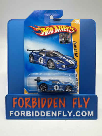 Hot Wheels Mainline - 2009 Factory Stickered - 2009 New Model Series - Ford GT LM - Lot Of 2