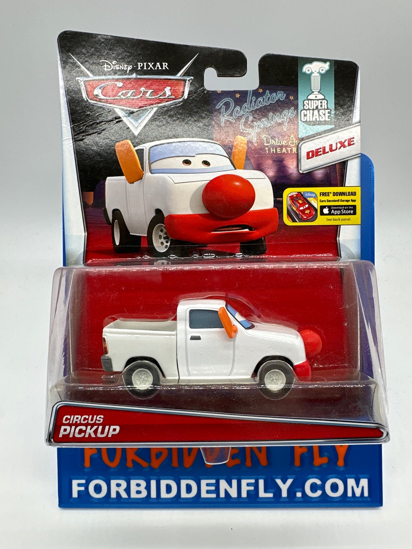 Disney Pixar Cars Movie - Super Chase Deluxe - Circus Pickup