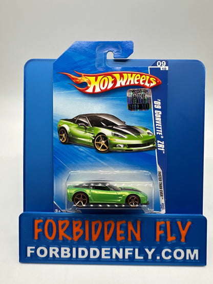 Hot Wheels Mainline - 2009 Factory Stickered - Faster Than Ever Series - ‘09 Corvette ZR1 - Lot Of 2