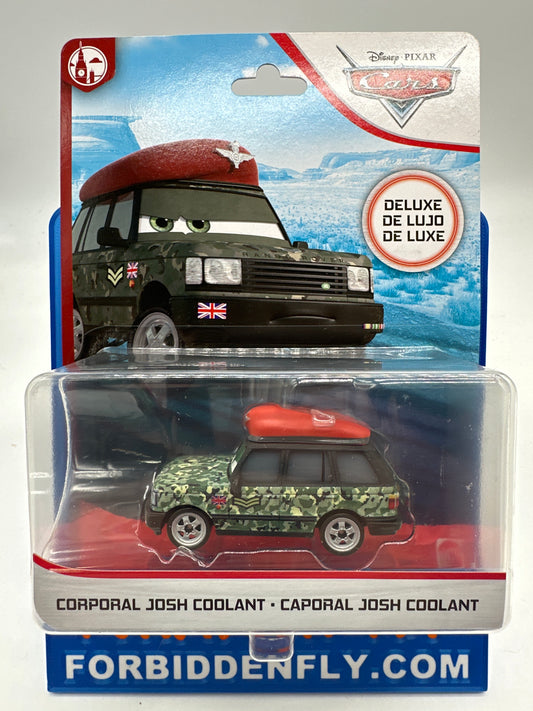 Disney Pixar Cars Movie - London Chase Series - Deluxe Corporal Josh Coolant