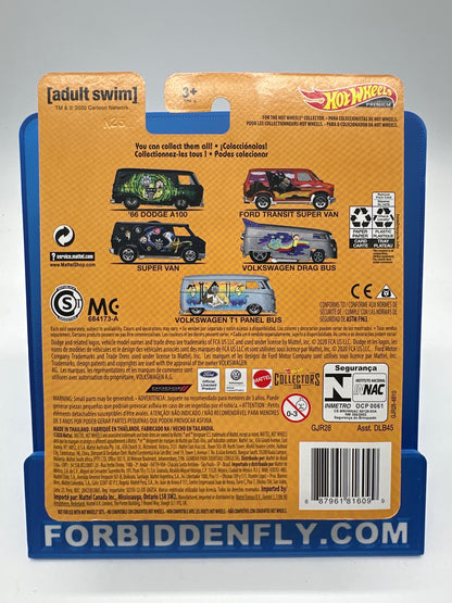 Hot Wheels Premium - Pop Culture 2021 Rick & Morty Series Single #5/5 - Volkswagen T1 Panel Bus