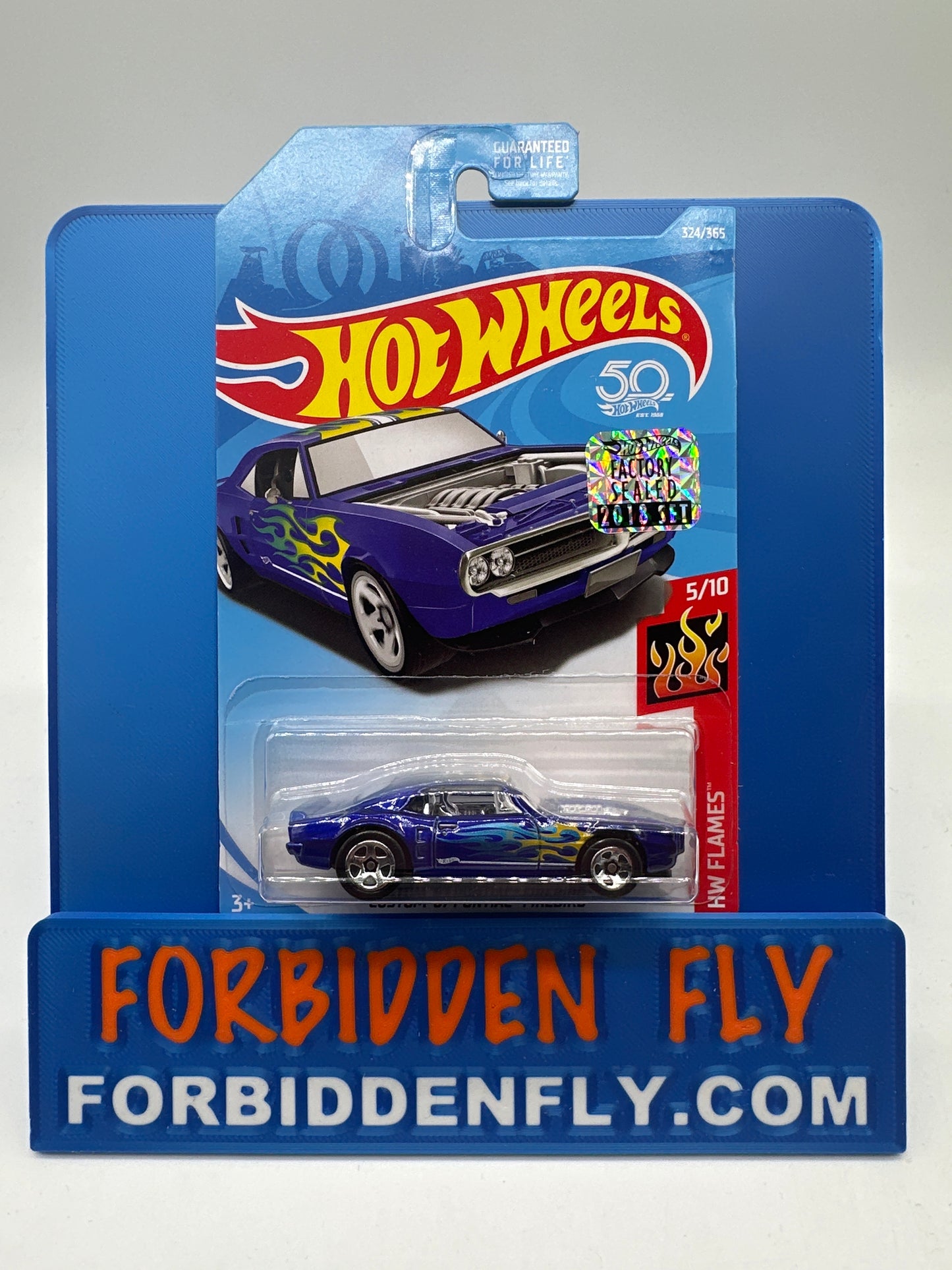 Hot Wheels Mainline - Factory Stickered 2018 - Custom ‘67 Pontiac Firebird - Lot Of 2