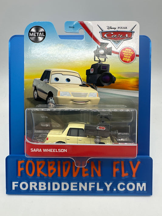 Disney Pixar Cars Movie - Metal Logo Card Release - Sara Wheelson