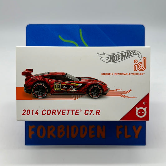 Hot Wheels Boxed Series 1 ID Car - Speed Demons - 2014 Corvette C7.R - Red