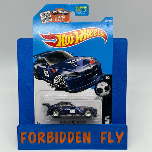 Hot Wheels 2016 Super Treasure Hunt - Blue BMW Z4 M Motorsport
