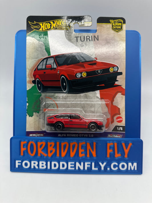 Hot Wheels Car Culture Premium - World Tour Series - #1/5 - Alfa Romeo GTV6 3.0