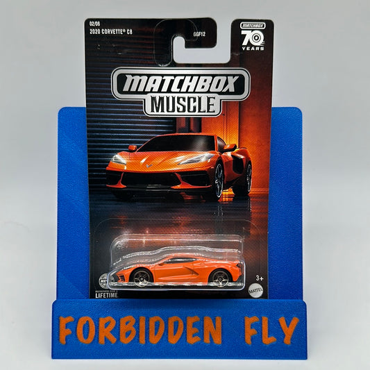 Matchbox - 2023 Muscle 70 Years Series Walmart Exclusive - #2/6 2020 Corvette C8