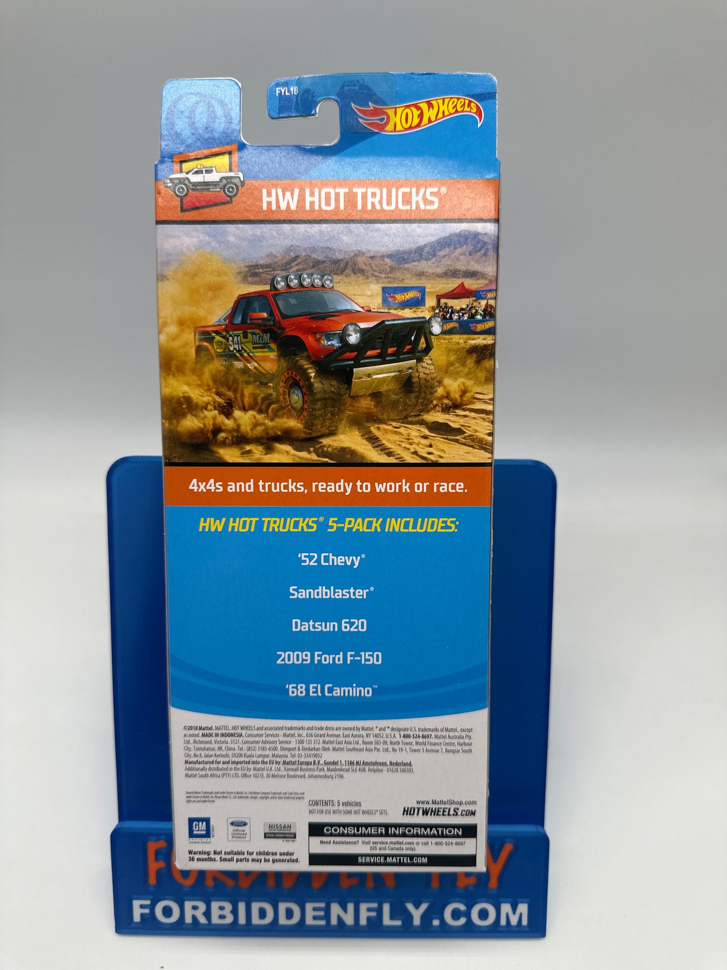 Hot Wheels 5 Pack - 2019 Hot Trucks