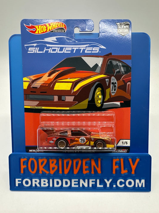 Hot Wheels Car Culture Premium - Silhouettes Series Single #1/5 - ‘76 Chevy Monza