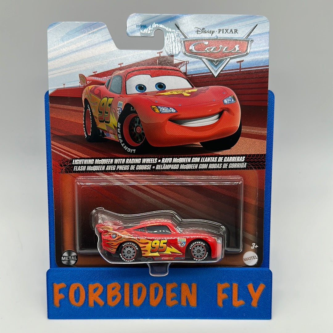 Disney Pixar Cars Movie - 2024 Release - Lightning McQueen with Racing Wheels