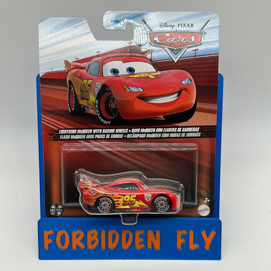 Disney Pixar Cars Movie - 2024 Release - Lightning McQueen with Racing Wheels
