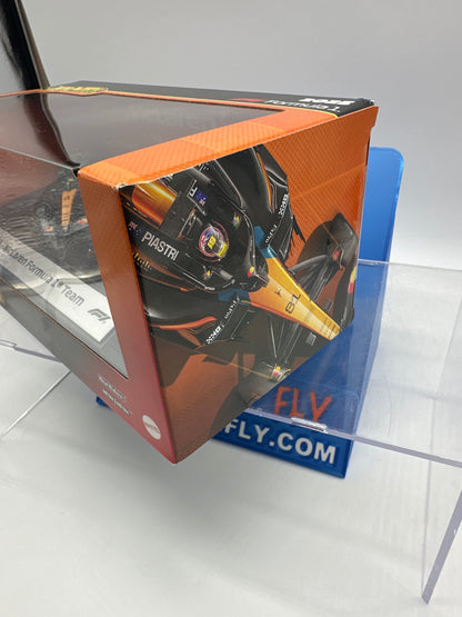 Hot Wheels 2025 Formula 1 Premium Series - Two Pack - McLaren Formula 1 One (F1) Team (#4 Lando Norris & #81 Oscar Piastri)