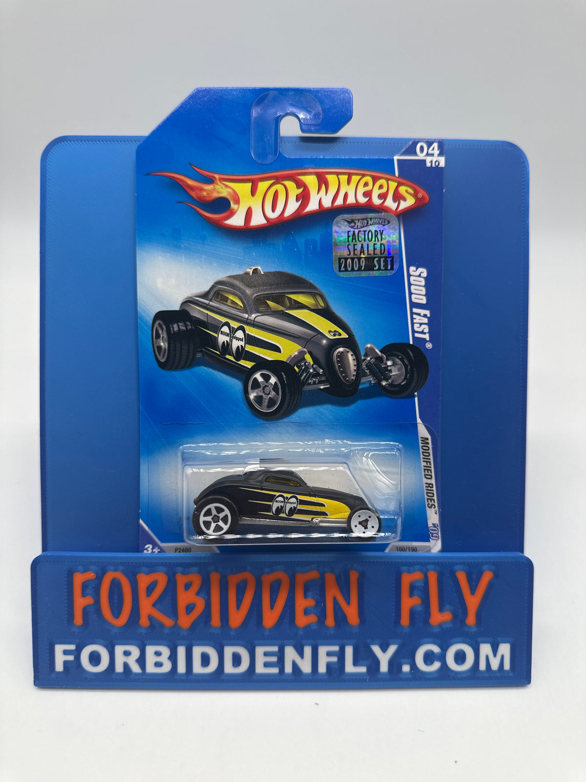 Hot Wheels Mainline - 2009 Factory Stickered - Modified Rides Series - Sooo Fast - Mooneyes Deco - Lot Of 2