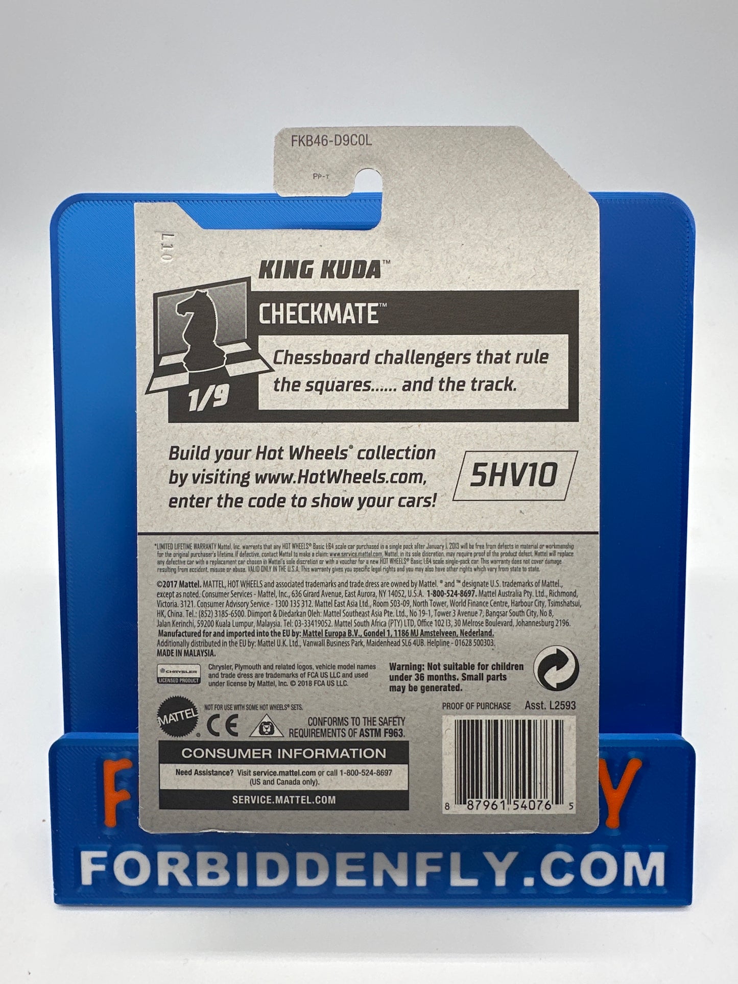 Hot Wheels 2018 Super Treasure Hunt - Factory Stickered - King Cuda