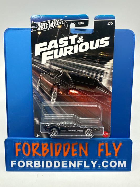 Hot Wheels 2024 Silver Series - Walmart Exclusive - Fast & Furious Blue Tab Series - #2/5 De Tomaso Pantera - Single Car