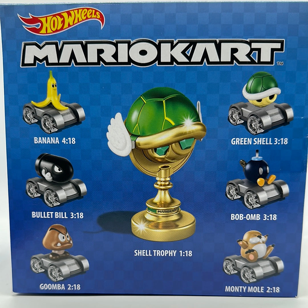 Hot Wheels Mario Kart - 2019 Blind Boxes - Wheeled Figures Complete Set of 7