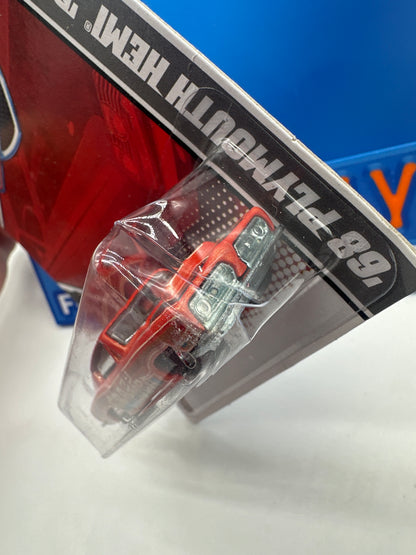 Hot Wheels Premium - HW Garage Series (Mopar) - Orange ‘68 Plymouth Hemi Cuda (#12/15)