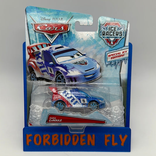 Disney Pixar Cars Movie - 2015 Ice Racers (“Icy Edition” Card) Series - Raoul Caroule
