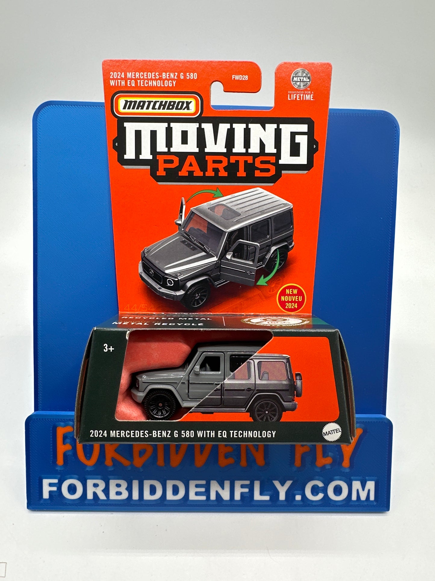 Matchbox Moving Parts Series 2024 - 2024 Mercedes-Benz G 580 With EQ Technology - Grey