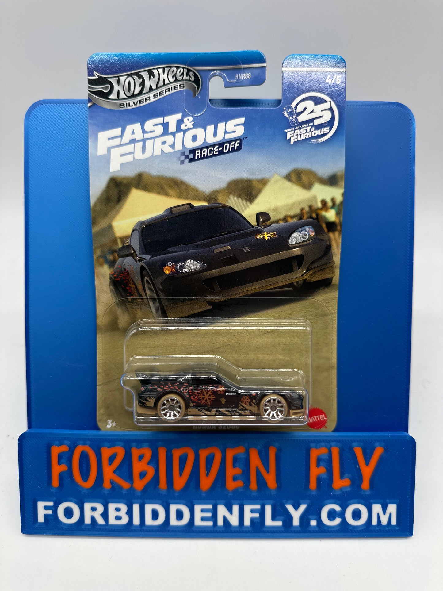 Hot Wheels 2026 Silver Series - Wal Mart Exclusive - Fast & Furious Race-Off Series - Complete Set Of 5